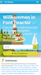 Mobile Screenshot of de.fontreactor.com